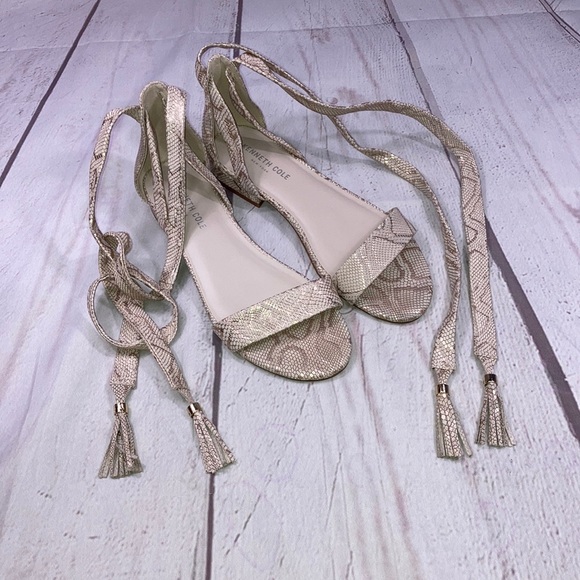 Kenneth Cole New York Valen Gladiator size 7.5 - Picture 2 of 9